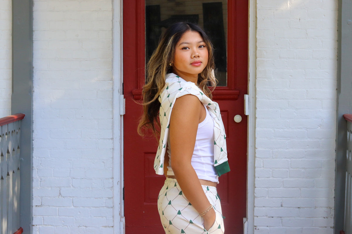 Cozy Evergreen Women Set